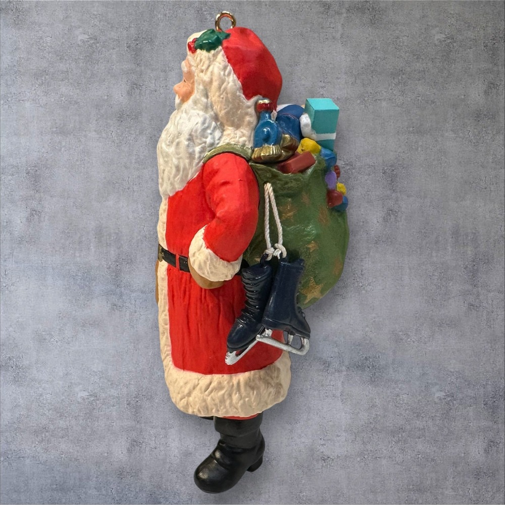 Hallmark Keepsake Merry Olde Santa Ornaments 1992 & 1993 w/ Boxes Lot of 2 - Picture 5 of 15